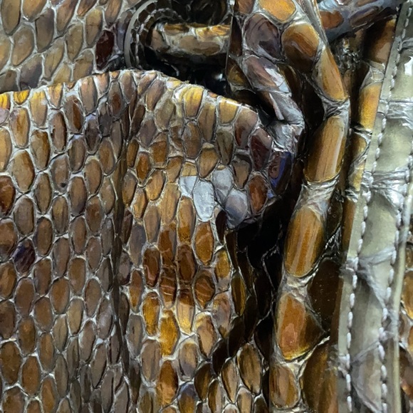 Vintage Cole Haan Snakeskin Purse - Picture 4 of 4